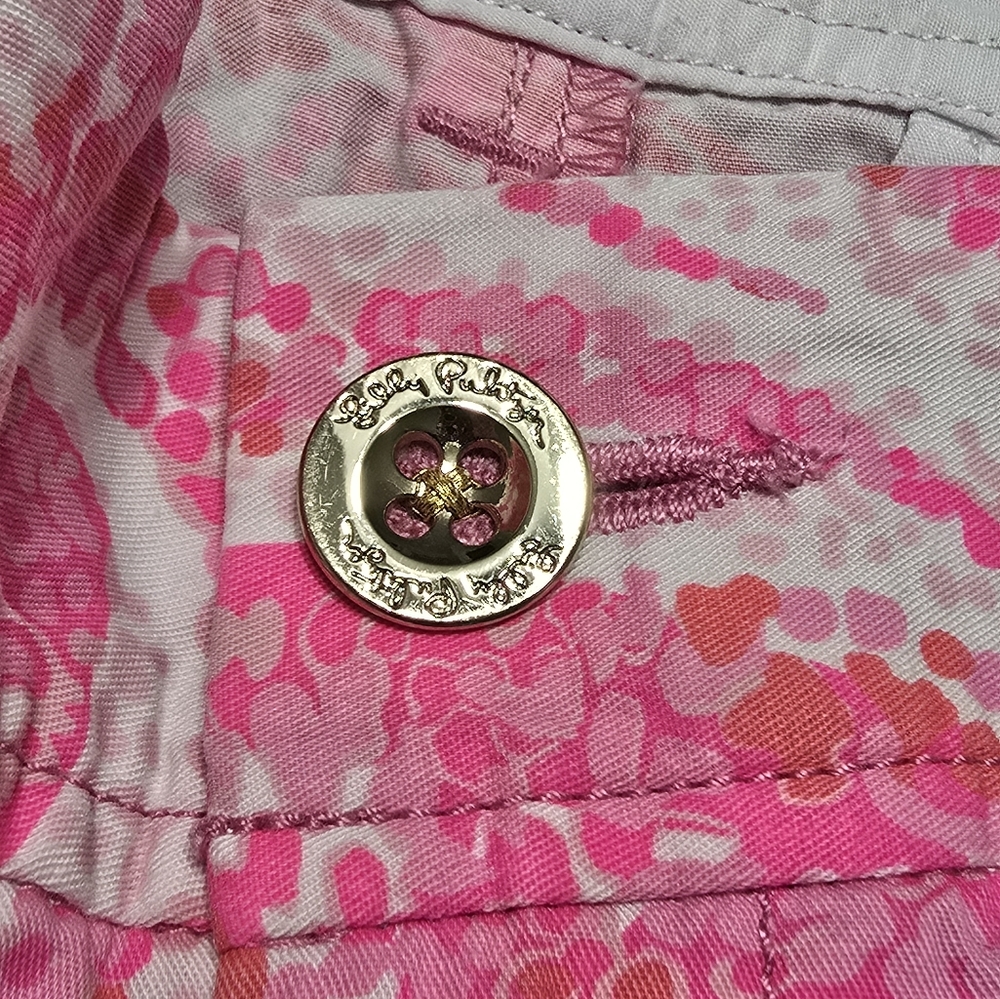 Lilly Pulitzer The Walsh Short In Pink Pout Women's Size 2 - Picture 7 of 12